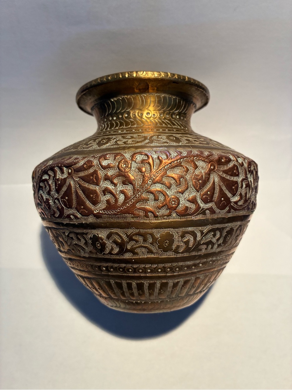 Antique 18th-early 19th century Lots Ganga-Jamuna Hindu ritual water holder